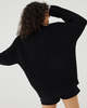 The Knotty Ones Laumės Cotton Sweater - Black - Thumbnail 2