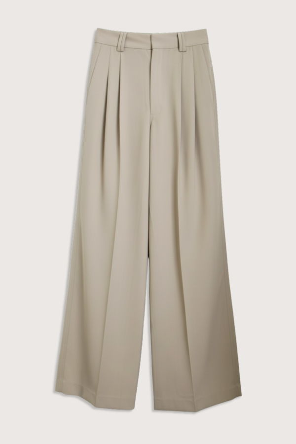 Kallmeyer Fatima Wide Leg Trouser - Clay