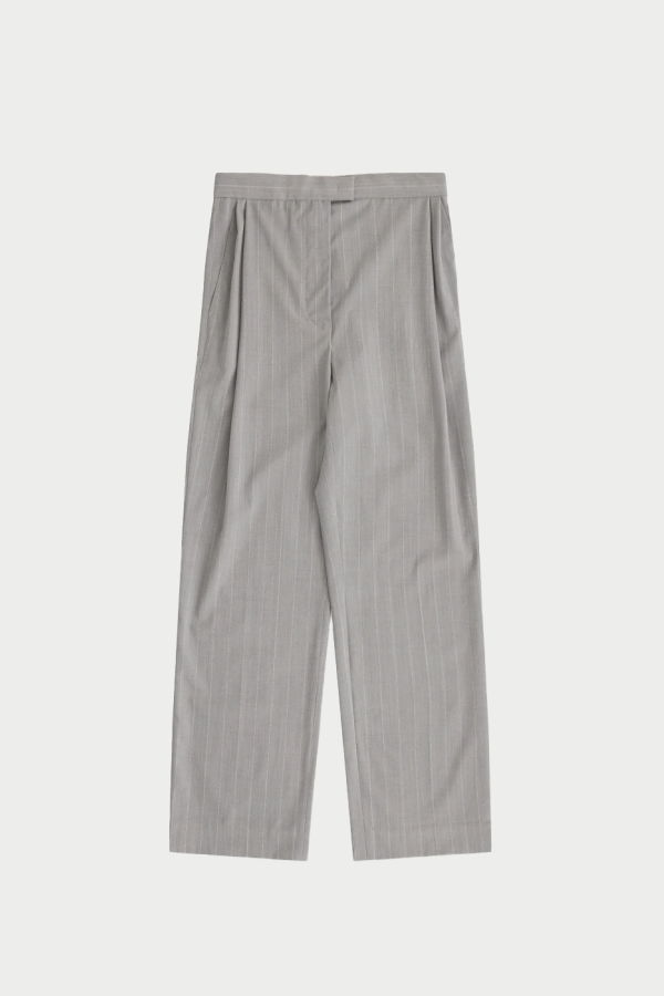 Litkovska Pinstriped Wide-Leg Trousers