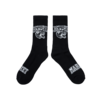 MARKET Beware Crew Socks - Black - Thumbnail 4