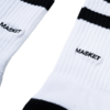 MARKET Core Stripe Crew Socks - White - Thumbnail 3