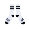 MARKET Core Stripe Crew Socks - White - Thumbnail 4