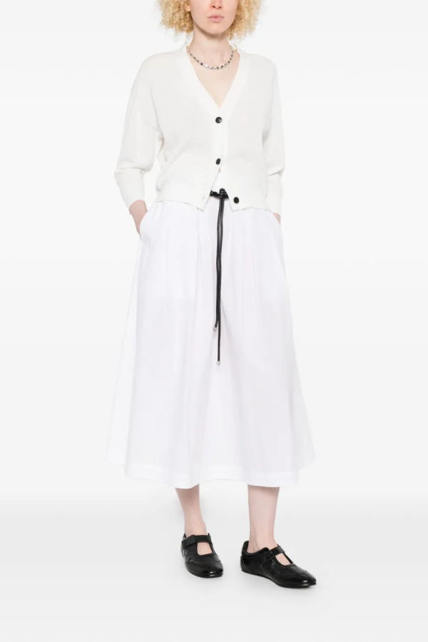 Nico, Nicholson & Nicholson Cove Cardigan - White