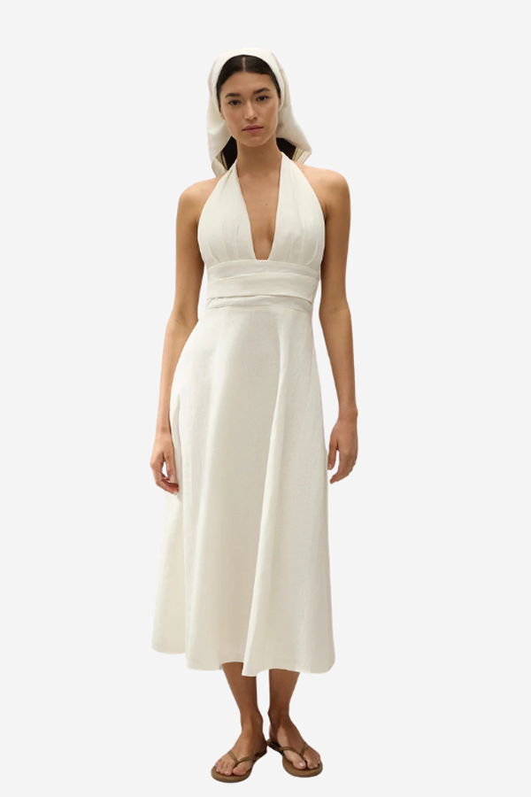 Faithfull The Brand Bianca Midi Dress