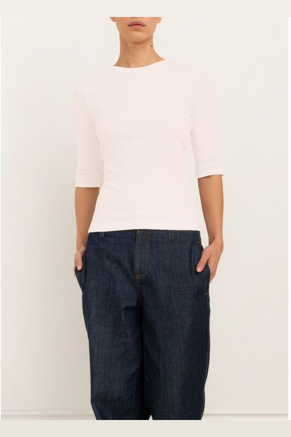 Paper Label Akari Crew Neck Tee