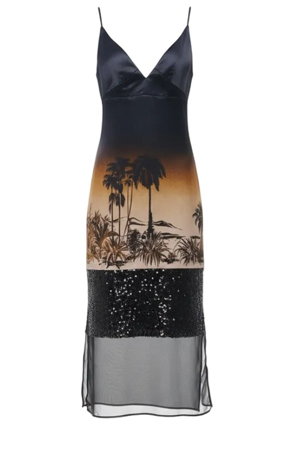 Staud Nalu Dress - California Nights
