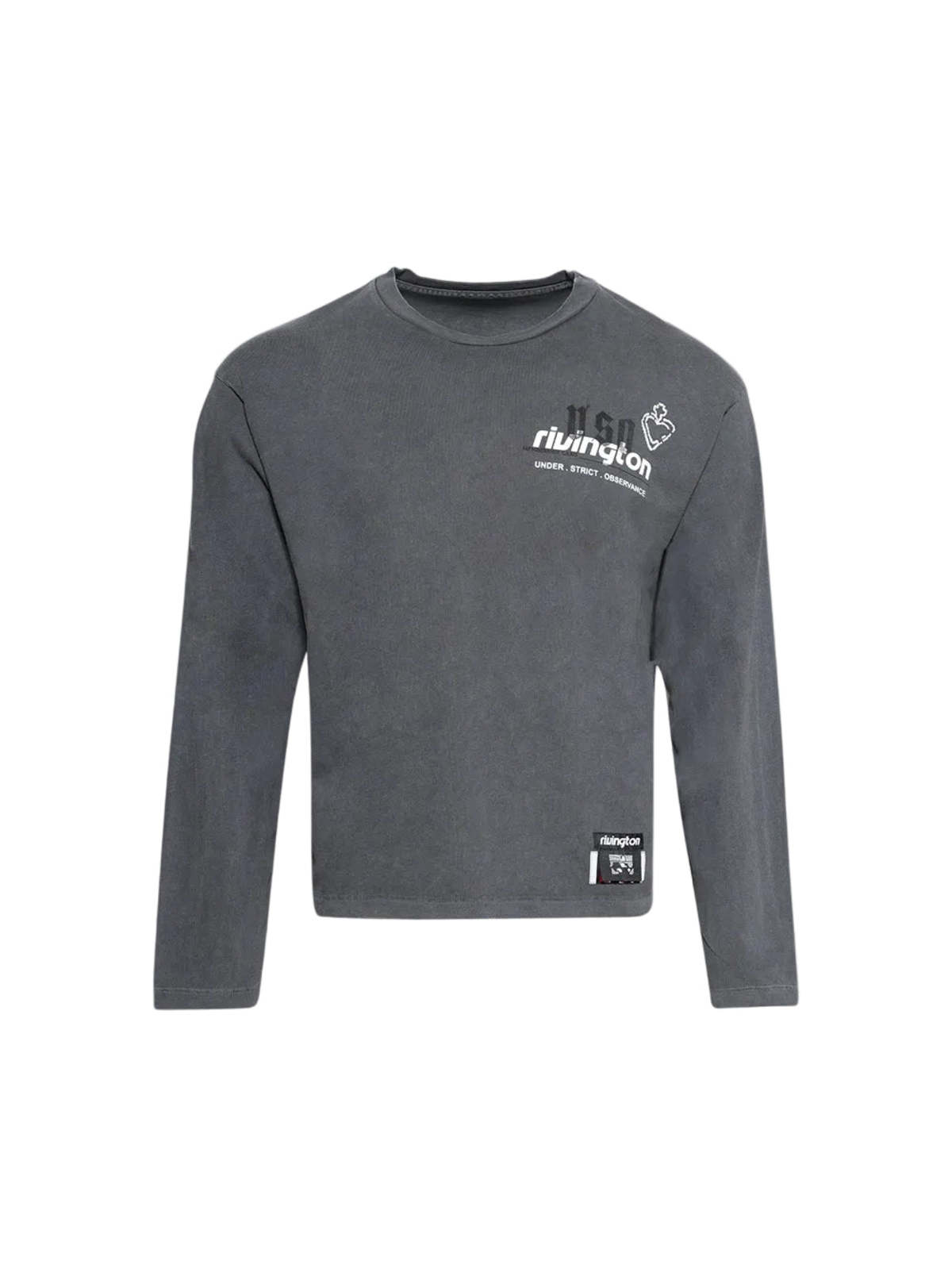 RIVINGTON ROI REBIS Membership USO Long Sleeve Tee - Black - Image 1 of 2