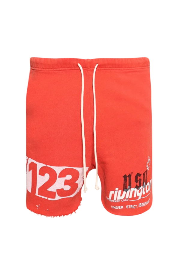 RIVINGTON roi Rebis Membership USO Shorts - Red