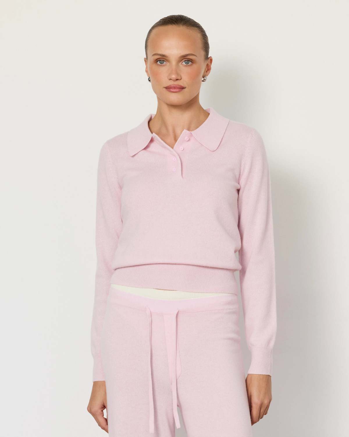 Artless Forever Tove Cashmere Polo Sweater - Image 1 of 2