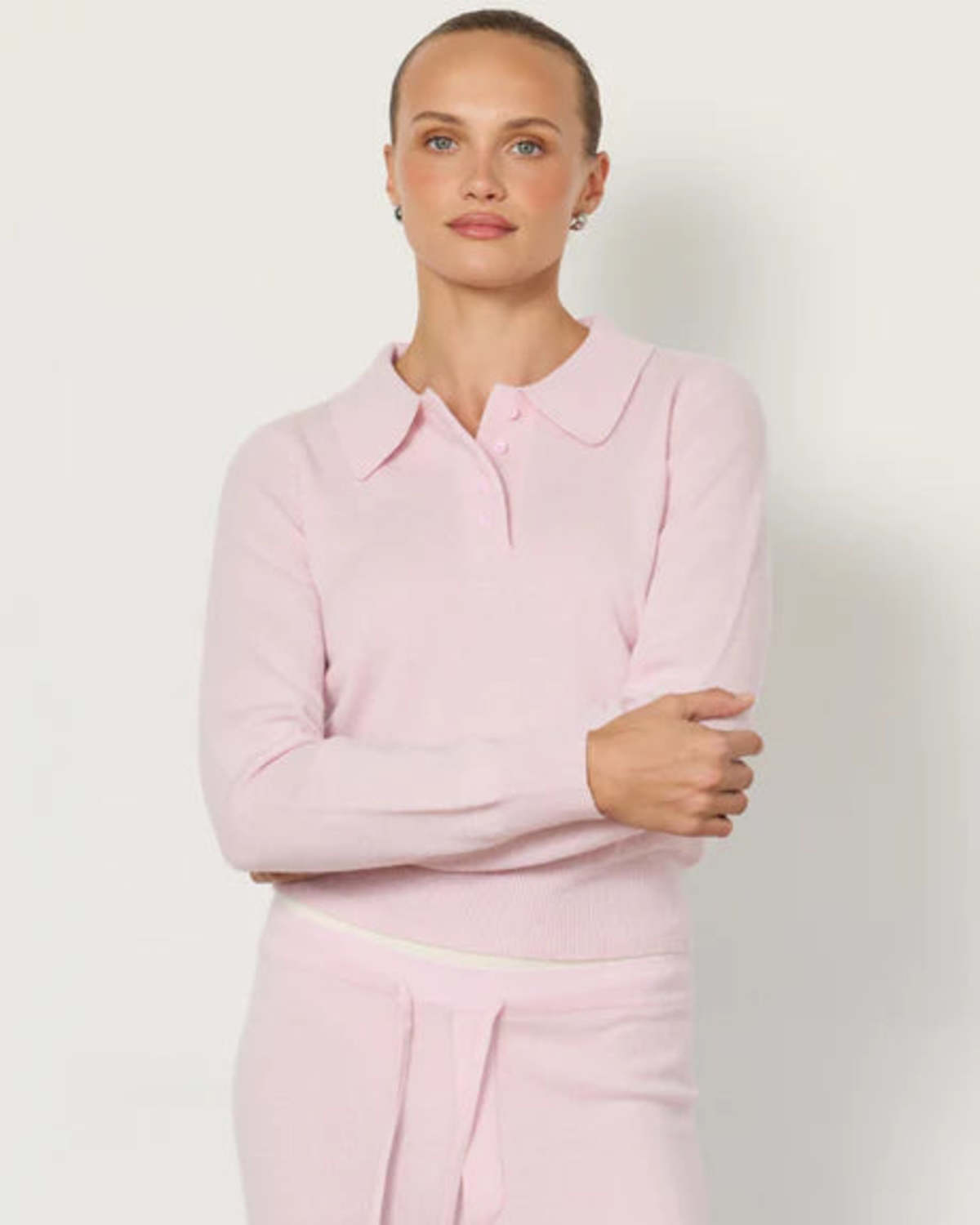 Artless Forever Tove Cashmere Polo Sweater - Image 2 of 2