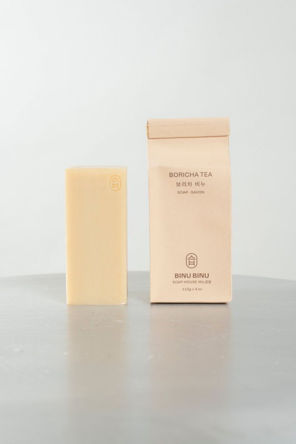 Binu Binu Boricha Tea Soap - Natural