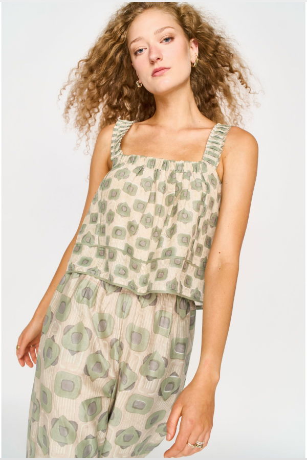 Mirth Monaco Tank Top - Petite Stony Coeur