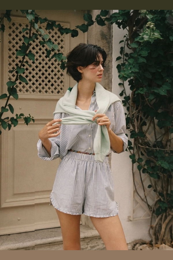 Trovata Birds of Paradise Blake Oversized Shirt