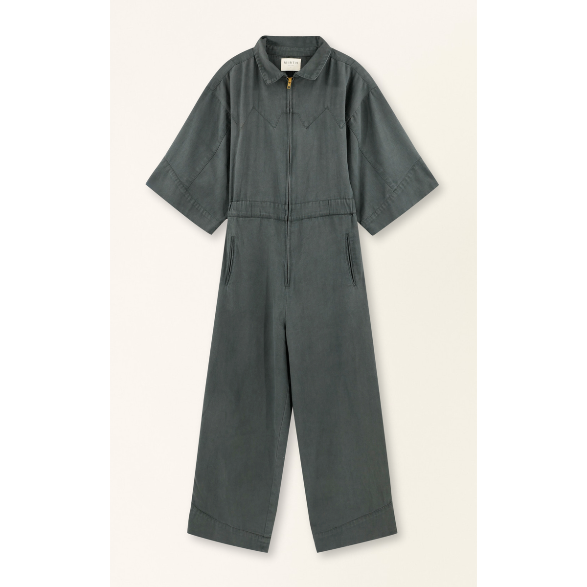 Mirth Terlingua Coveralls Jumpsuit - Black Olive - Image 3 of 3