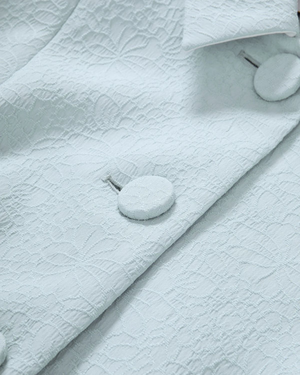 Veronica Beard Bodie Jacquard Jacket - Blue Stream - Image 5 of 6
