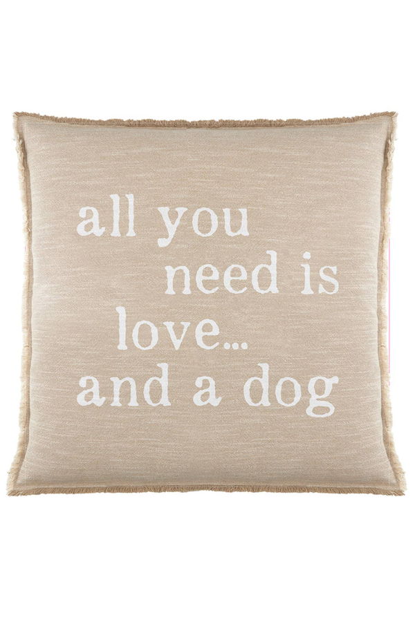 Santa Barbara Design Studio Love and A Dog Euro Pillow