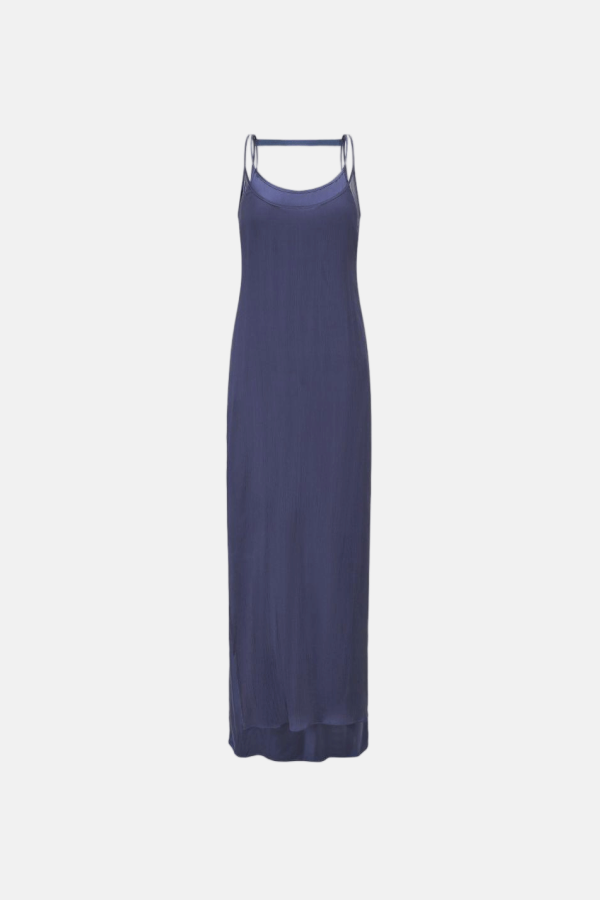 Oude Waag Spaghetti-Strap Maxi Dress - Navy
