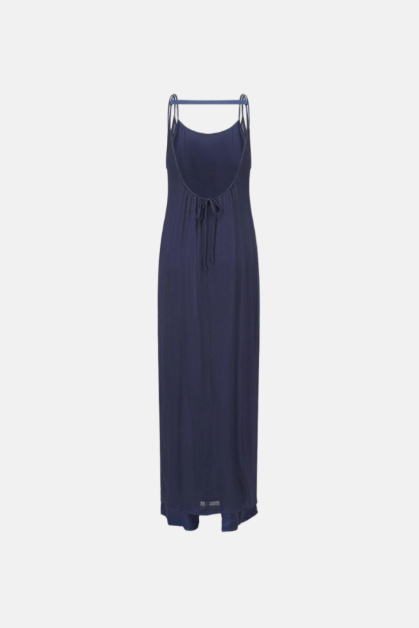 Oude Waag Spaghetti-Strap Maxi Dress - Navy