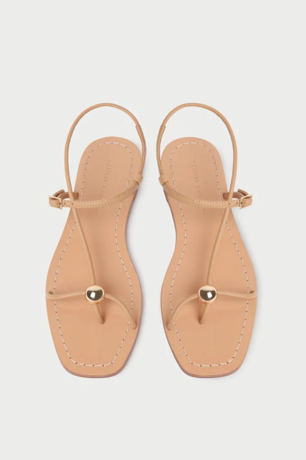 Loeffler Randall Lara Leather Sandal - Dune