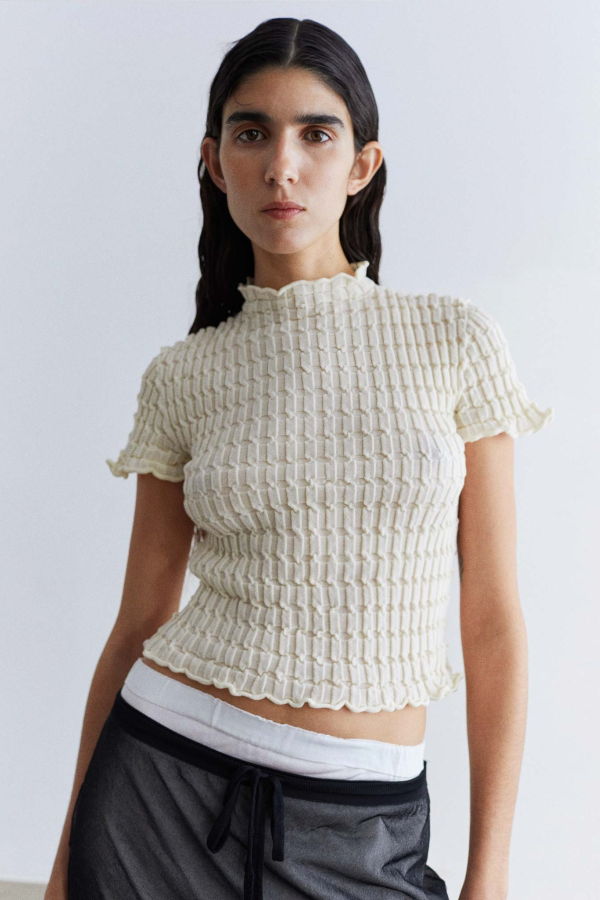 Rus Chowa Top - Chalk