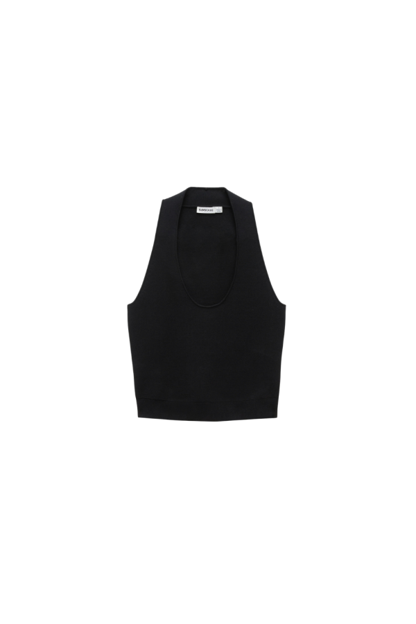 Jonathan Simkhai Lynden Knit Tank - Black