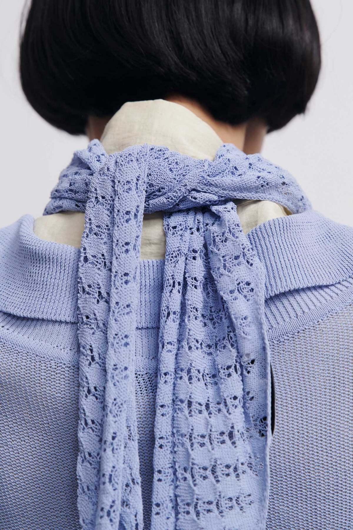 Rus Hoshi Scarf - Salvia Blue - Image 3 of 4