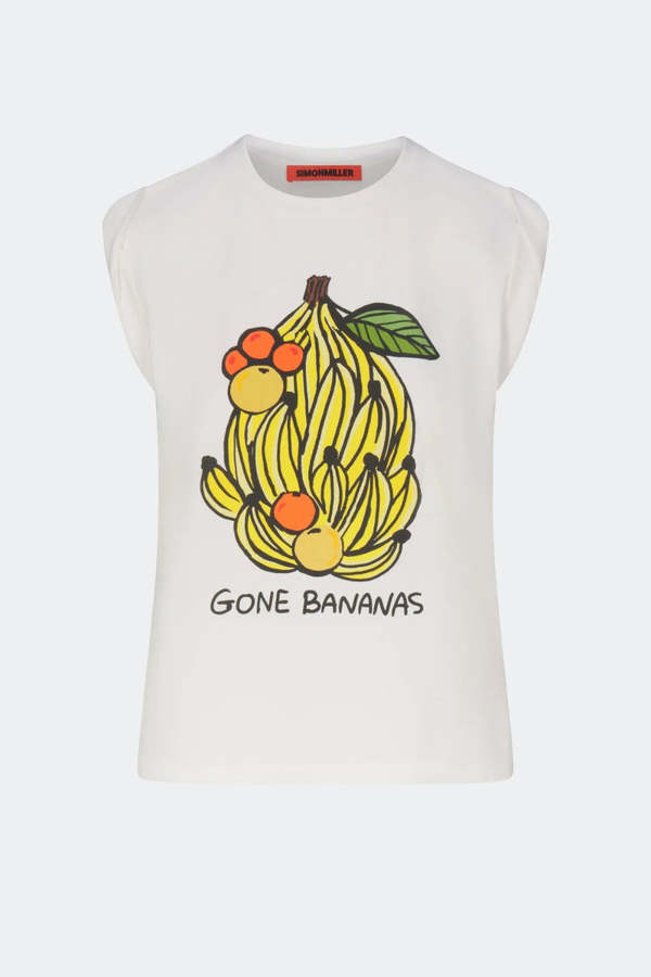 Simon Miller Banana Mix Tank Top - Banana Mix Graphic Simon Miller Banana Mix Tank Top - Banana Mix Graphic