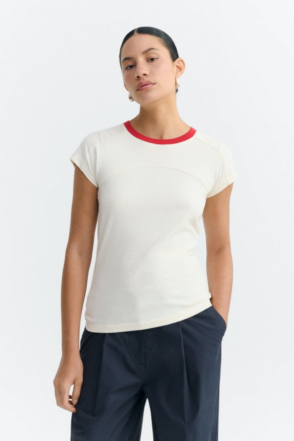 Thinking MU Pannacota Selma Tee - Red