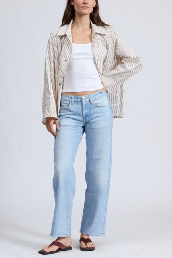 Rag & Bone Miramar Terry Cam Full Length Jeans - Aria