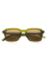 Crap Eyewear The Heavy Tropix Sunglasses - Crystal Olive / Polarized Bronze - Thumbnail 1