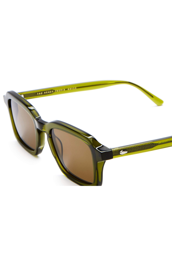 Crap Eyewear The Heavy Tropix Sunglasses - Crystal Olive / Polarized Bronze