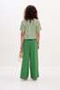 Simon Miller Mar Short Sleeve Top - Gummy Green-Ecru - Thumbnail 3