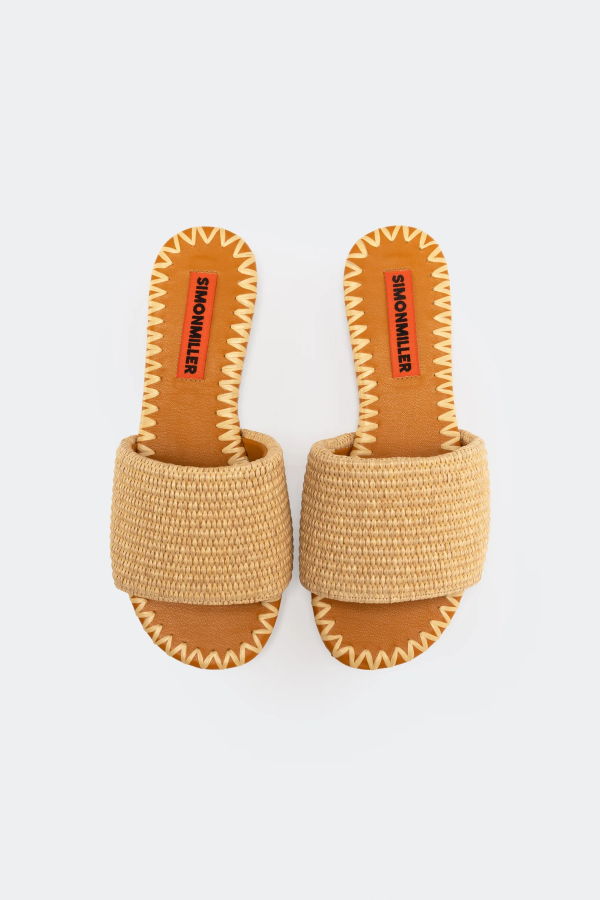 Simon Miller Raffia Salerno Sandal - Natural