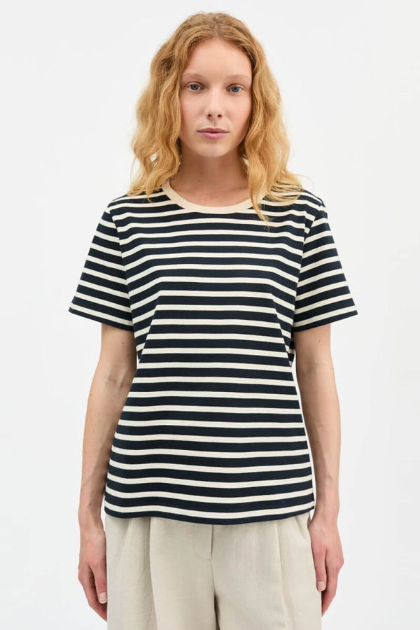 Skall Marron T-Shirt - Blue/White