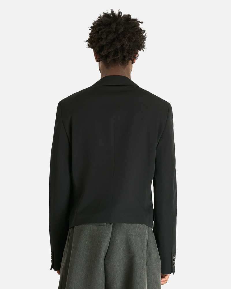 Comme des Garons Double Breasted Cropped Jacket