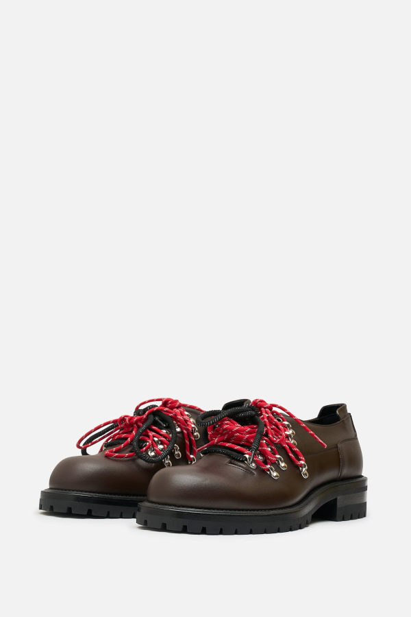 Namacheko Mountain Derby Shoes - Ganache