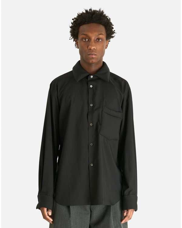 Comme des Garons Padded Collar Shirt