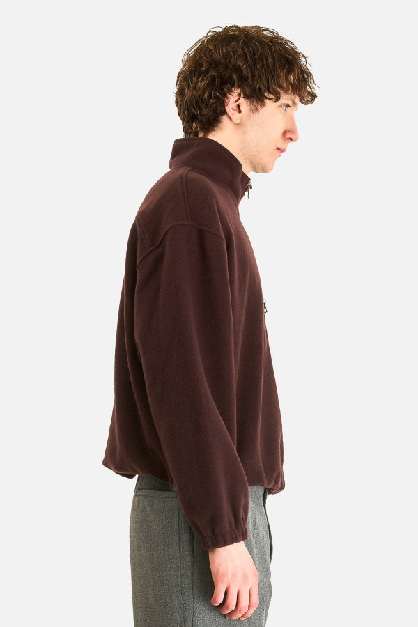 Rier Polar Fleece In Tannin Jacket