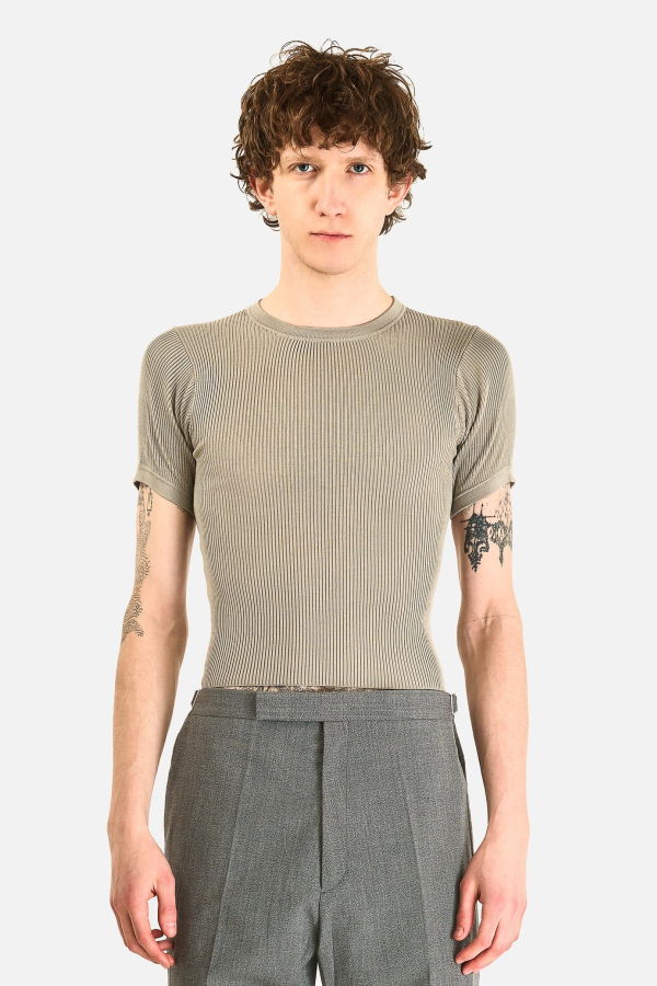 Rier T-Shirt in Fog Knit Tee