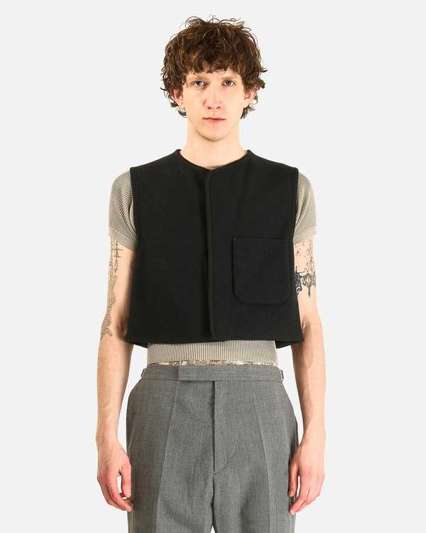 Rier Walker Gilet Utility Vest - Black
