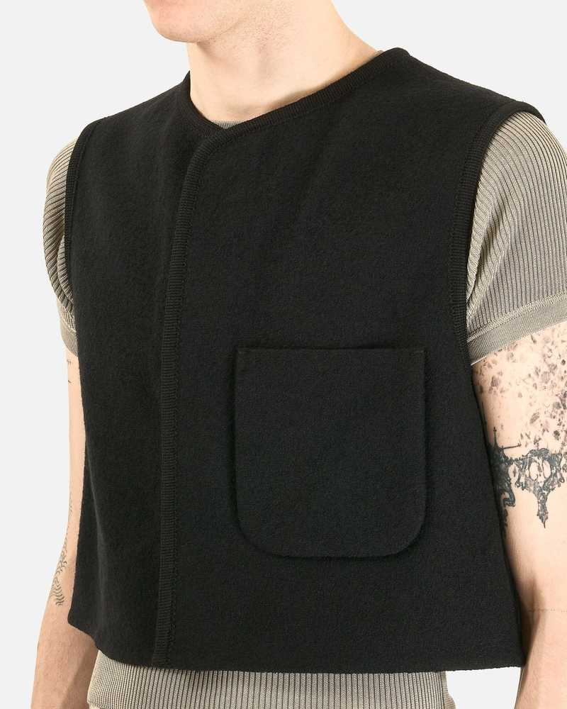 Rier Walker Gilet Utility Vest - Black