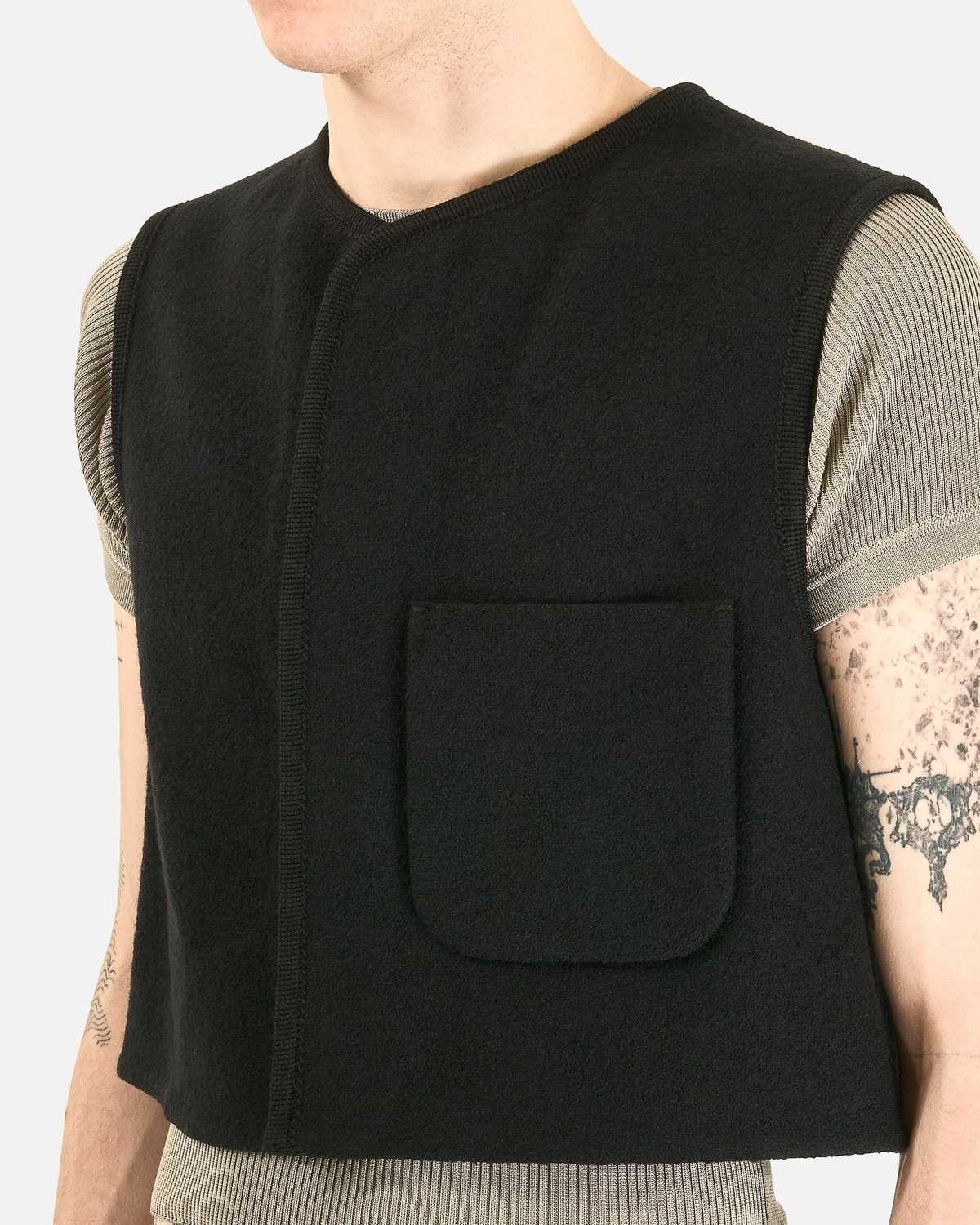 Rier Walker Gilet Utility Vest - Black - Image 4 of 5