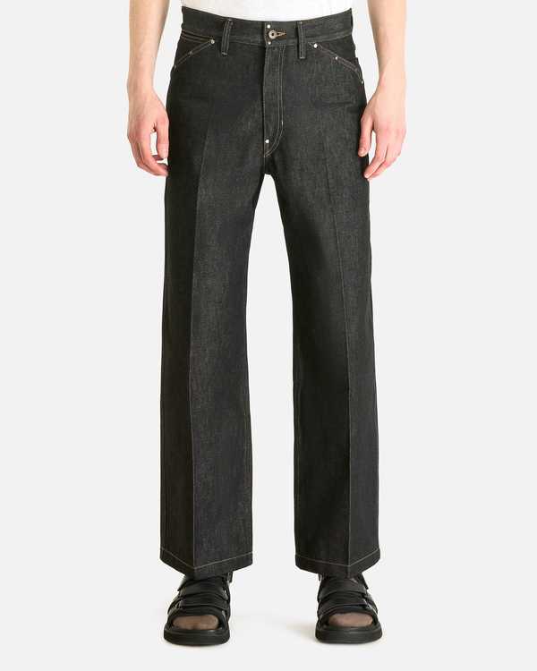 Lemaire Wide Pants With Studs Pants