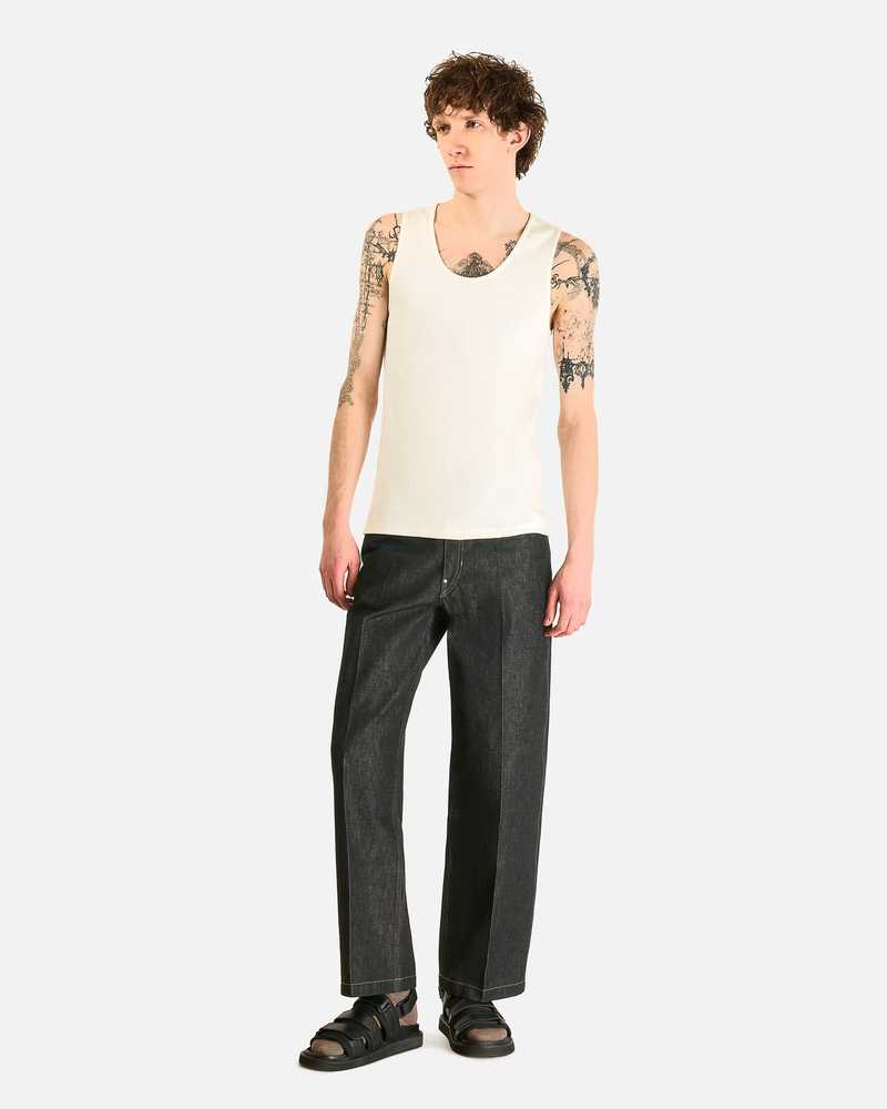 Lemaire Wide Pants With Studs Pants