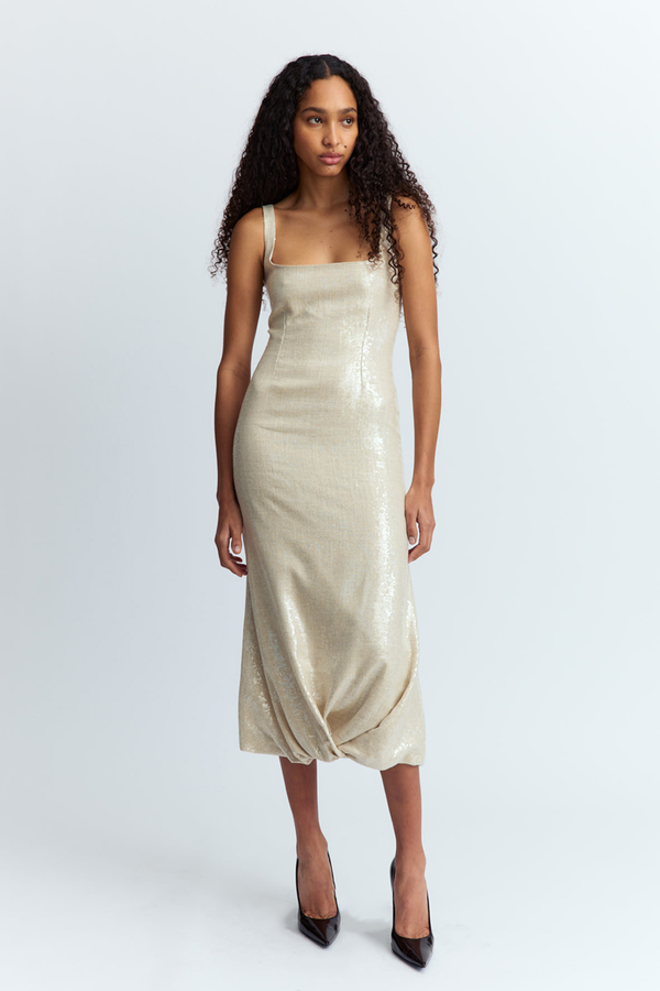 16Arlington Sidd Midi Dress - Nude 16Arlington Sidd Midi Dress - Nude