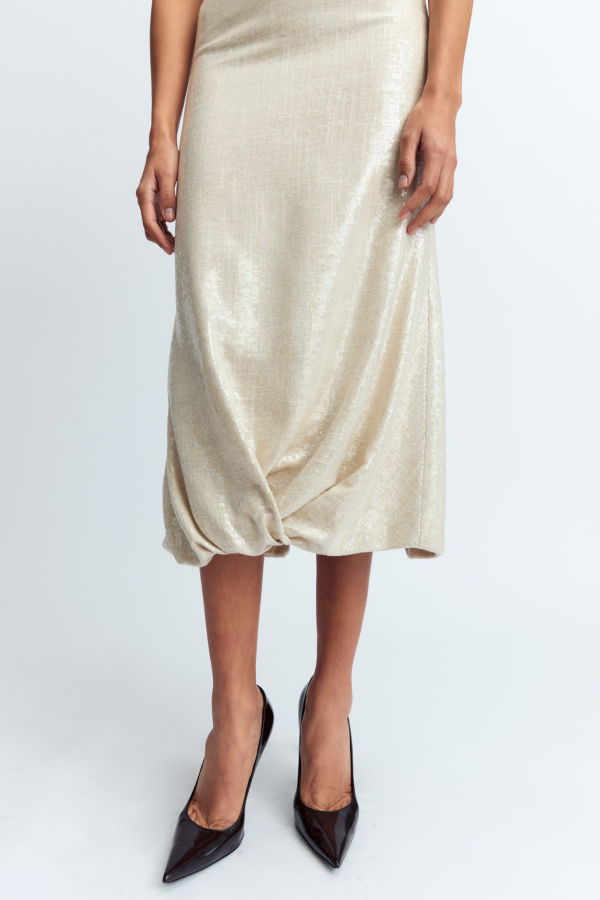 16Arlington Sidd Midi Dress - Nude
