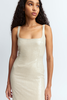 16Arlington Sidd Midi Dress - Nude - Thumbnail 5