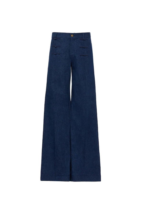 Sau Lee Mason Denim Pants - Dark Denim