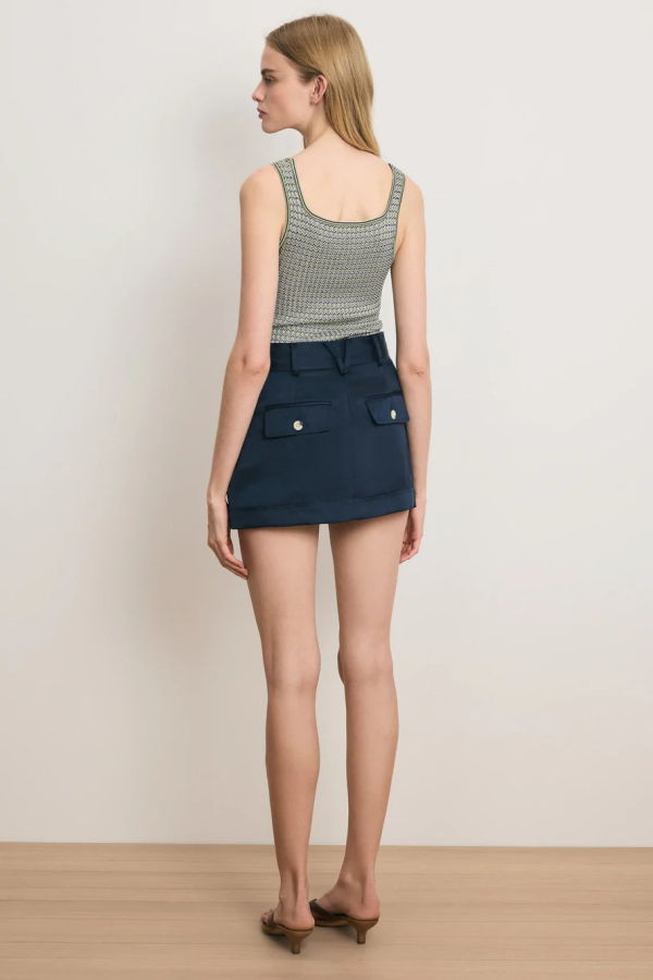 Veronica Beard Felina Skort - Navy