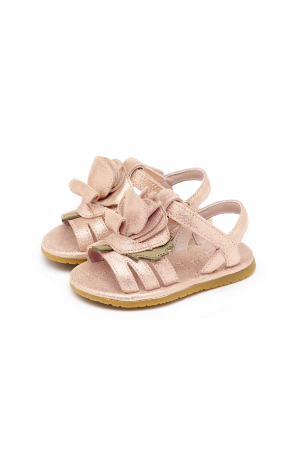 Donsje Tiyola Sandals - Powder Metallic Leather